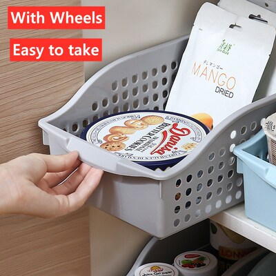 Organize Box Kitchen Sundry Storage Case Desktop Organizer W