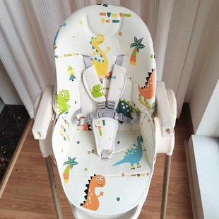 适合pouch儿童餐椅k28坐垫座皮五点式安全带宝宝椅配件