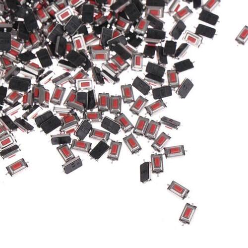 1000Pcs/Pack 3*6*2.5mm SMD Red Button Switch Key Switch Tact
