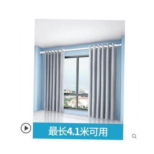 telescopic rod clothes hanging pole shower curtain rod晾衣杆