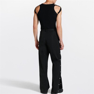 Personalized Suspenders Double Shoulder Strap Hollow Knitted