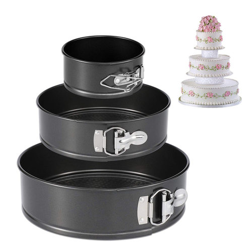 Removable Bottom Bake Mould Round Cake Pan Bakeware Molds