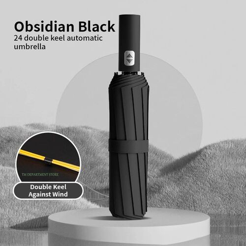 24 Bone Windproof anti-UV Fully Automatic Large Umbrella 3