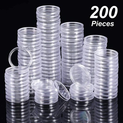 16/18/19/20/21/23/24/25/26/28/30/32mm Coin Capsules Storage