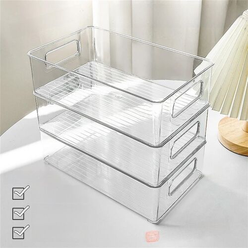 Drawer Organizer Storage Box Plastic Sundries Container 收纳