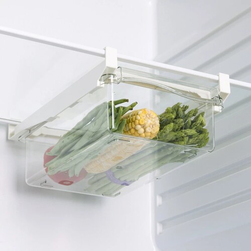 1/2pcs Fridge Organizer Fruit Egg Refrigerator Storage Box U