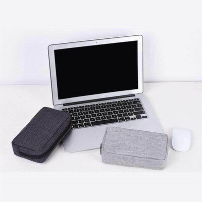 Cable Organizer Toiletry Pouch Storage Cosmetic Case Bag 包