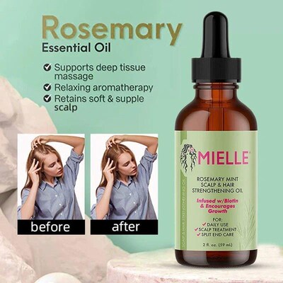Hair Growth Mint Essential Oil Rosemary Hair Sngthening O