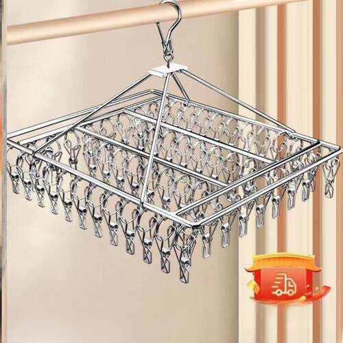 Drying sock rack Clothes hanger clip hooks晾衣挂钩晒袜子夹子