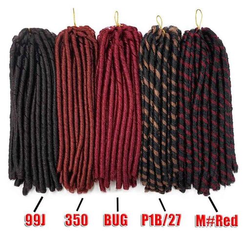 African soft dread locks braid hair crochet braids softdread