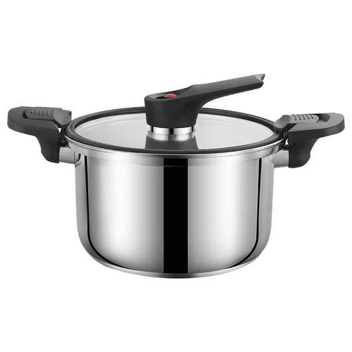 Household multi-functional soup pot and low-pressure cooker