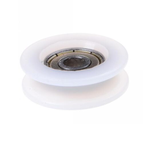 U Groove Nylon Flexible Ball Bearings Wheels Roller U Groove