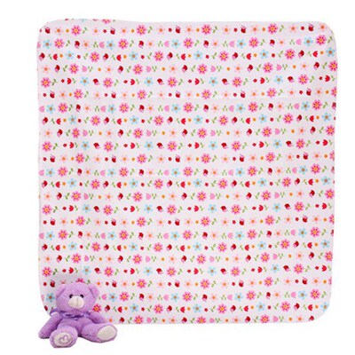 Receiving Baby Blankets Newborn Cotton Flannel Diapers 1pcs
