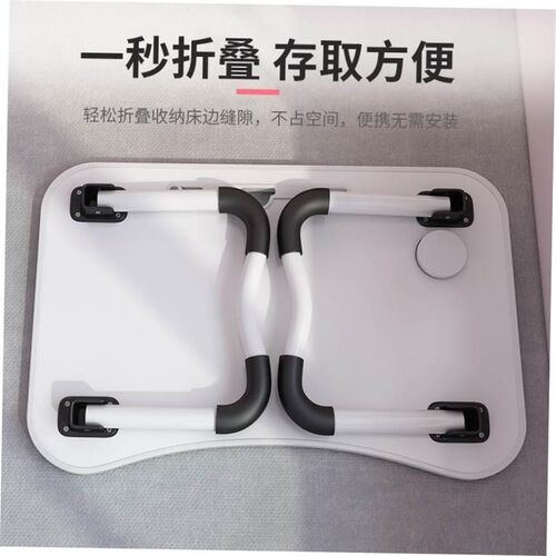 Foldable notebook student dormitory study table bed desk