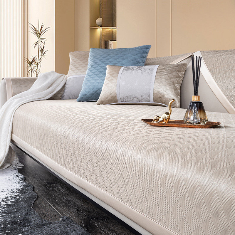 【唯蒂妮】夏季冰丝沙发垫防猫抓凉席夏天款坐垫子皮沙发防滑罩,居家布艺,沙发垫,淘宝优惠券,粉丝福利购,淘宝优惠卷