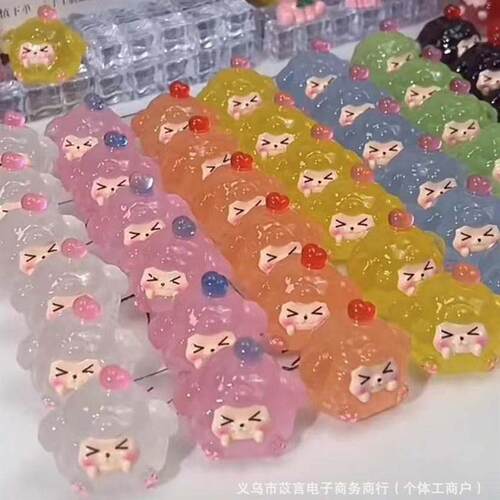 For Touching The Lucky Dumplings Resin Toy Ornaments Blind B