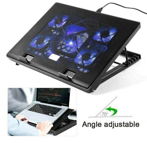 Laptop Cooler Pad Stand Fan USB Notebook Cooling Mat Bracket