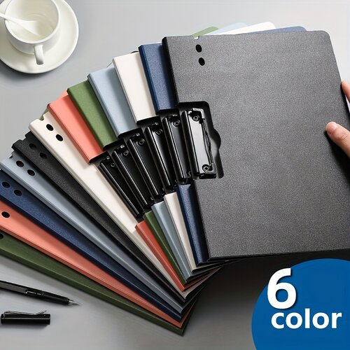 1pc A4 File Folders, Documents Organizer, Clipboard With Cov