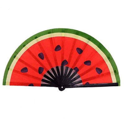 Folding Fan Floral Leopard Starry Sky Print Dance Fan