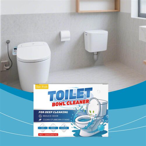 Jue Fish Toilet Cleaning Powder for Home Use - Effectively c