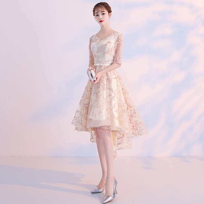 Elegant Banquet Evening Dress Womens New Demure Simple and