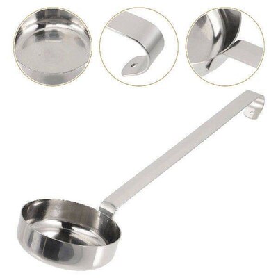 Pizza Sauce Spoon Spread Metal Ladle Stainless Steel