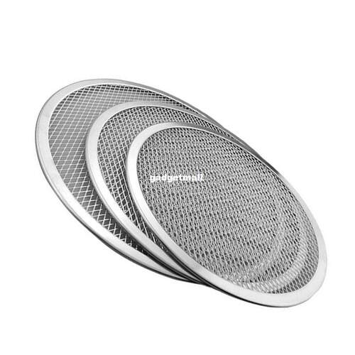 14/16Inch Aluminium Flat Mesh Pizza Screen Oven Bakin Tray