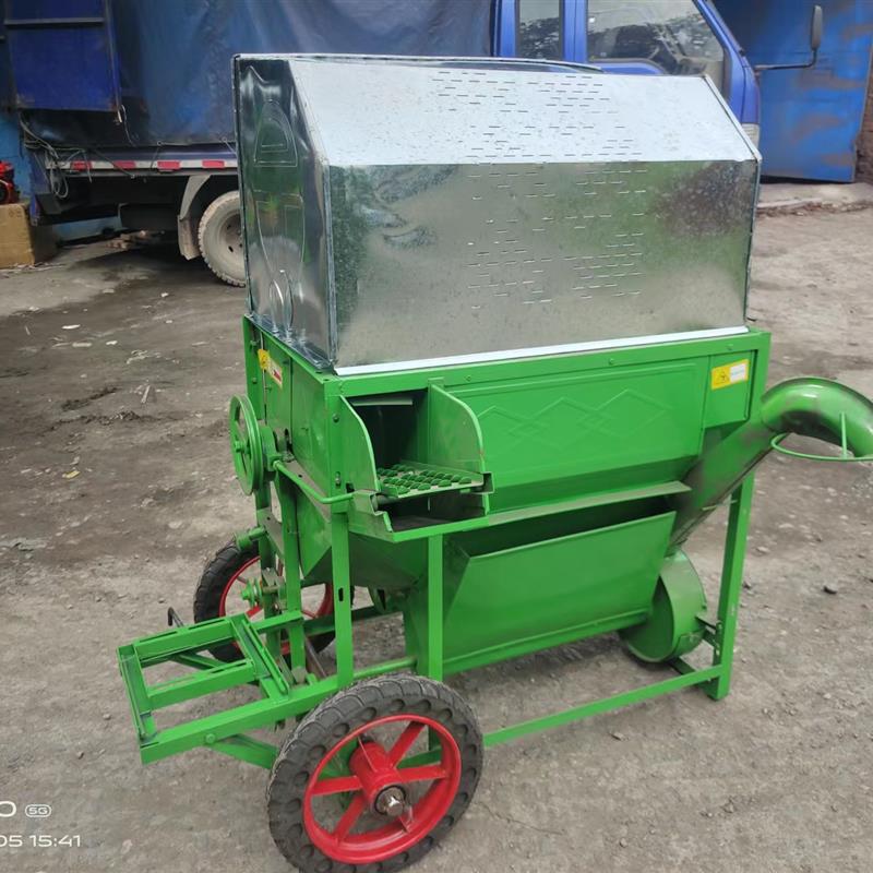 家用打谷机全自动神器小型水稻脱粒机农用谷物排草稻谷收割机