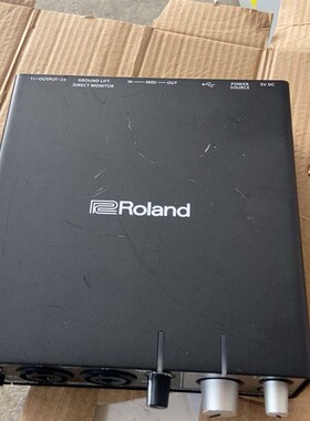 罗兰声卡rubix22 实物图 功能包好 裸机出售 非偏