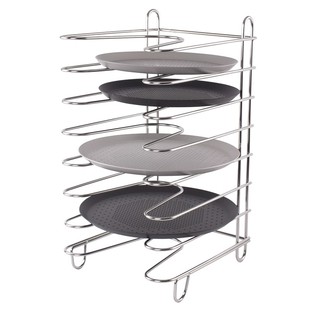 披萨网披萨冷却架子 有脚304不锈钢 加固型 8层pizza盘比萨托盘架