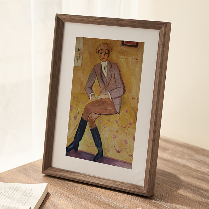 实木大相框挂墙4K油画a4儿童素描画框空框装裱a3拼图定制任意尺寸,家居饰品,相框/画框,淘宝优惠券,粉丝福利购,淘宝优惠卷