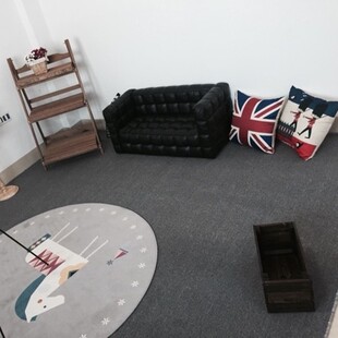 灰色网红拍照地毯服装美容工作室摄影毯鞋店背景布办公室满铺商用