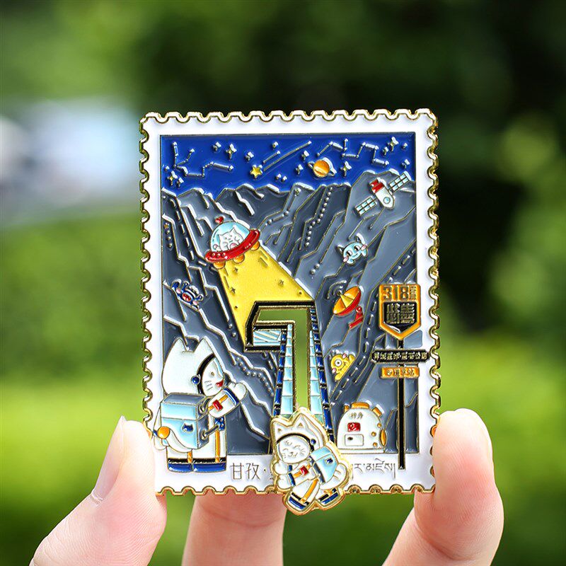 甘孜夜光金属冰箱贴文创旅行旅游纪念品特色家居礼品