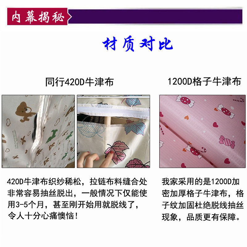 简易布衣柜布套加厚牛津布外罩鞋架套子货架衣橱防尘罩单卖可定做