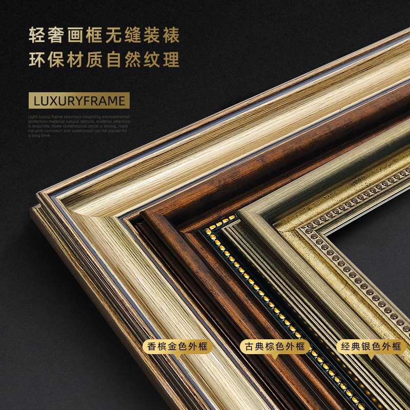 网红入门美式装饰画 欧式玄关入户壁画 过道走廊墙面简美餐厅竖版