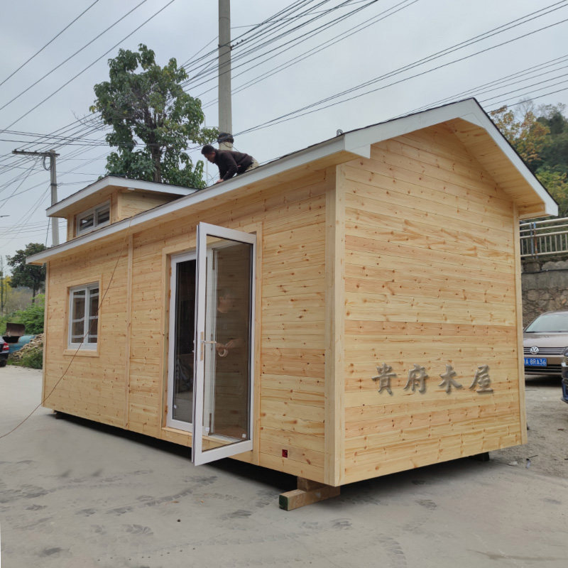 木屋民宿住人组装房屋户外移动小房子厂家定制售货亭屋商铺厂家