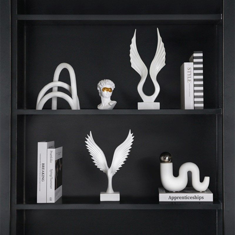 抽象艺术摆件高级感小众轻奢新房客厅酒柜软装饰品玄关柜子工艺品,家居饰品,装饰摆件,淘宝优惠券,粉丝福利购,淘宝优惠卷