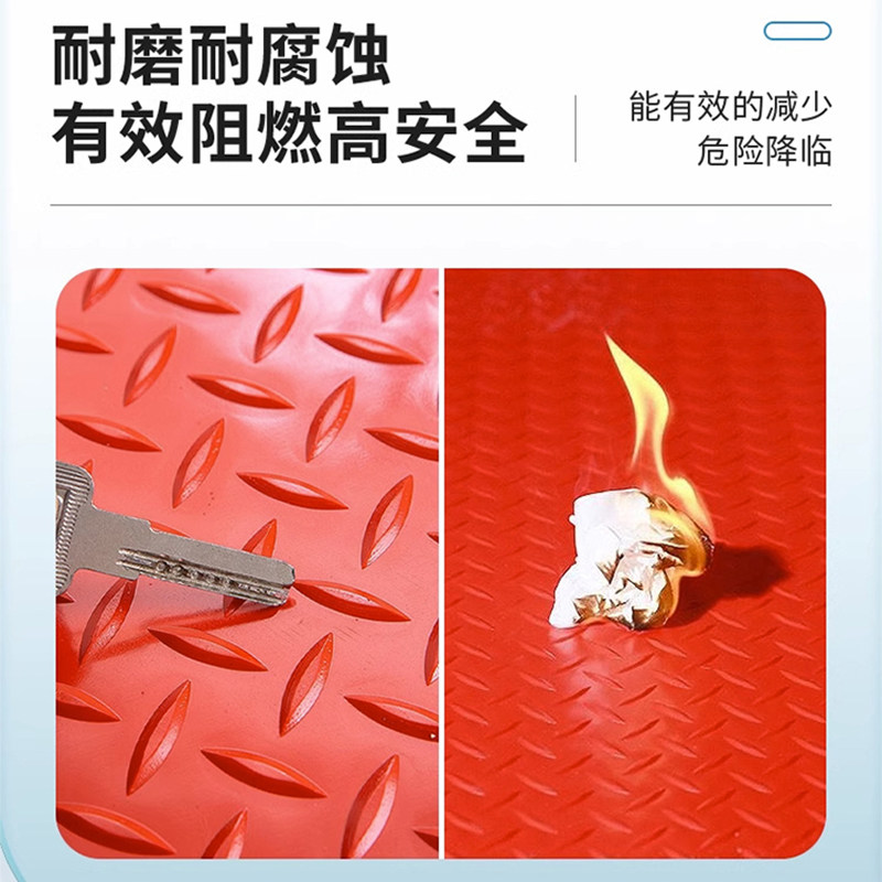 地下室防潮地垫防水室内地板垫防火阻燃地毯仓库地板贴冷藏库防滑图片