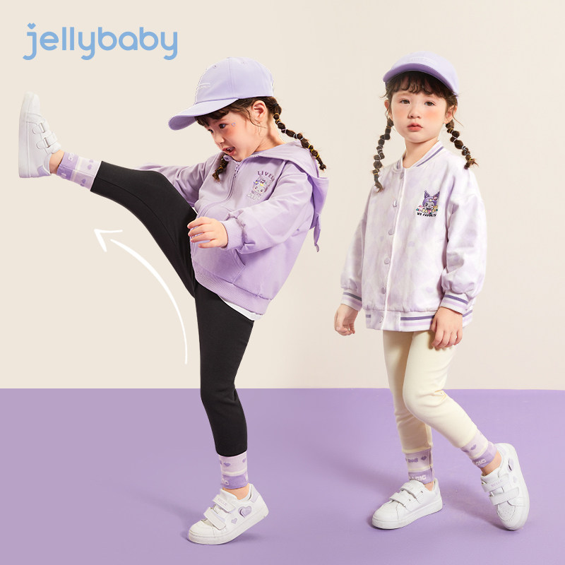 女童打底裤宝宝秋季女宝束脚长裤小童秋装童装外穿5儿童裤子春秋