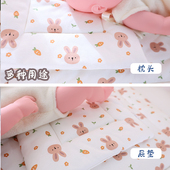 新生儿棉垫子婴儿小棉垫尿垫床垫车垫四季 纯棉透气机洗可定制棉垫