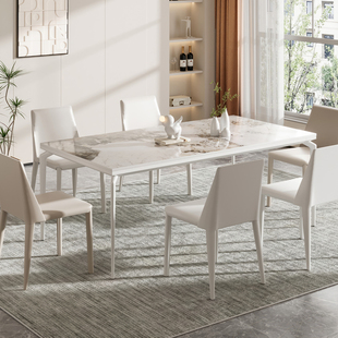 悬浮加杆铝合金实心桌腿岩板餐台支架大理石桌架瓷砖饭桌架子底座