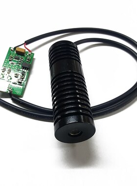 450nm1.6W蓝色点激光模组 大功率蓝光镭射指示器激光灯12V可订制
