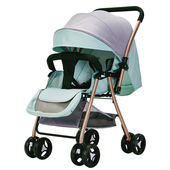 茵派双胞胎婴儿推车轻便折叠可坐可躺可拆分二胎双人大小孩手推车