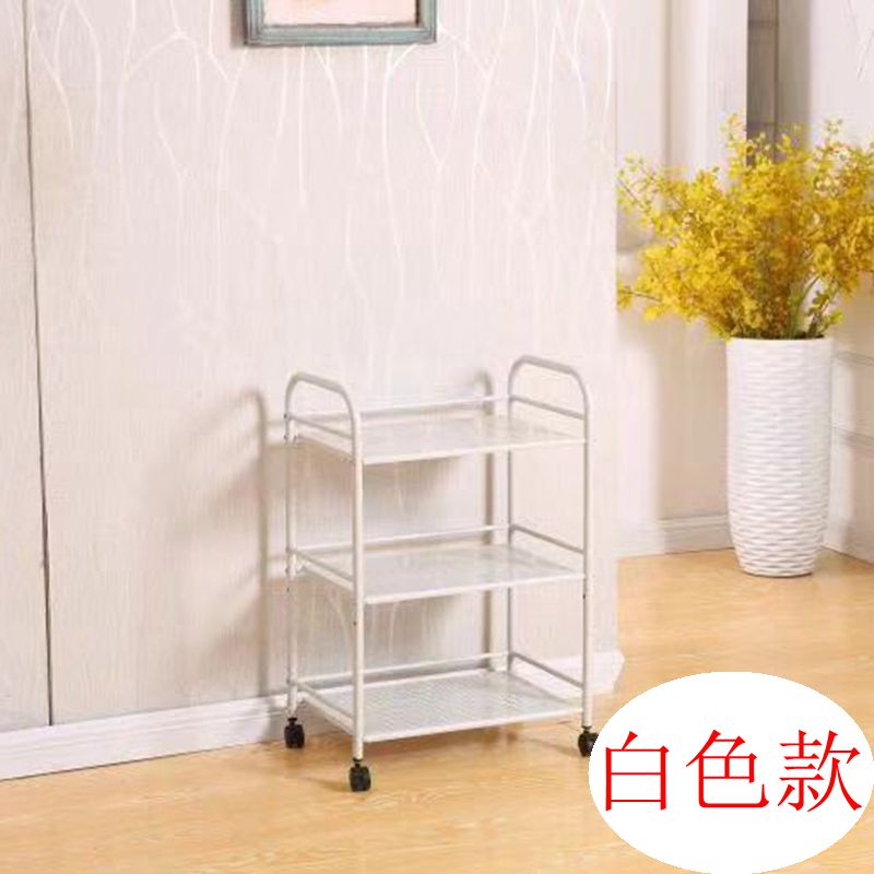火锅店菜架三层铁艺串串香烧烤架子厨房餐厅置物架推车蔬菜架商用