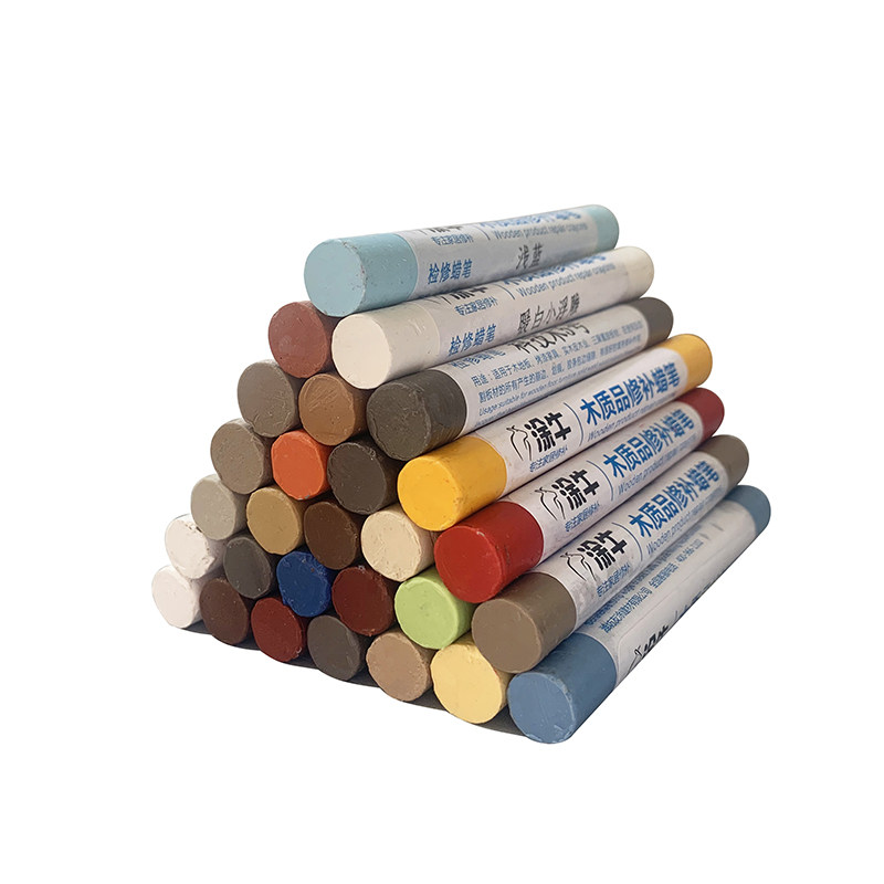 木器家具修补蜡笔套装木工补钉眼踢脚线板材划痕修复蜡灰色补漆笔,基础建材,色精,淘宝优惠券,粉丝福利购,淘宝优惠卷