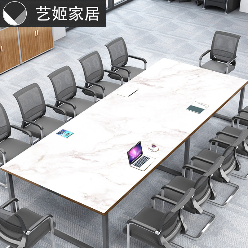 长方形会议桌会议室桌布桌垫展会展宴会长条超大防水放油免洗pvc