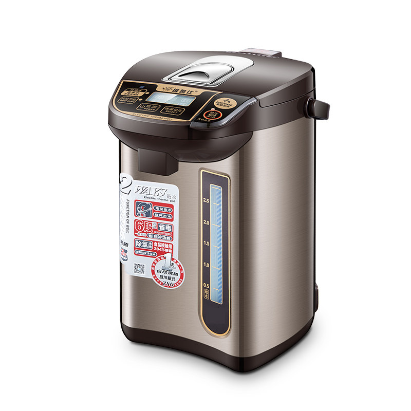 维奥仕BM-50FT6电热开水瓶烧水壶5L保温家用全自动304不锈钢恒温