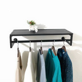 架子 货架壁挂衣服 铁艺服装 店衣架展示架上墙侧挂式