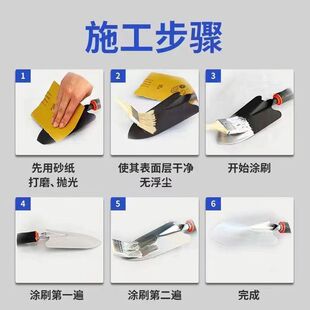 皇冠银粉漆金属栏杆翻新防锈漆银白色暖气片镀锌管铁门油漆
