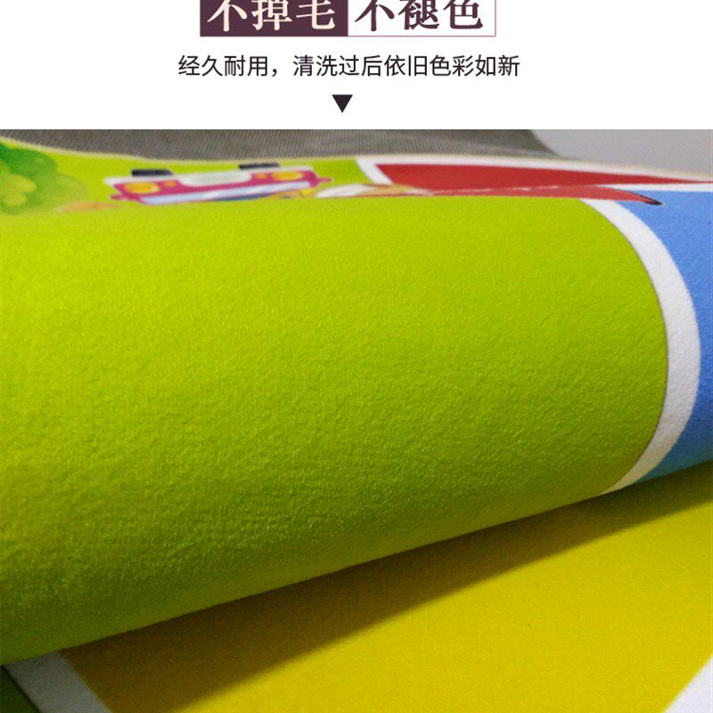 防滑足球场地毯 绿色门垫客厅卧室儿童房玄关地垫门垫满铺可定做